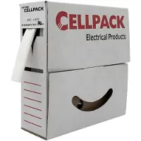 Cellpack 127137 Krimpkous zonder lijm Wit 18 mm 6 mm Krimpverhouding:3:1 7 m