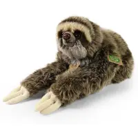 Rappa Eco Friendly Serie - Pluchen Luiaard - 30 cm - Zacht Knuffeldier - Realistisch Uiterlijk