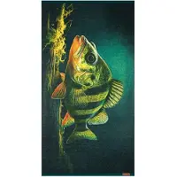 Zwoltex Badhanddoek OKOŃ 70x140cm - Exclusief Kunstwerk voor Vissers