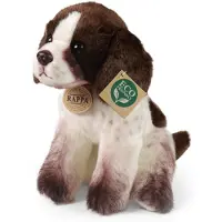 Rappa ECO knuffel Duitse Pointer 24 cm - realistische knuffel van recyclede PET flessen - bruin