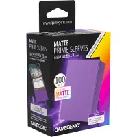 GameGenic Prime Matte Sleeves 66x91mm Paars (100 stuks) - Boxed