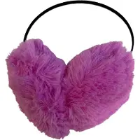 AWR Kwalitatieve Dames Plush Oorwarmers - One Size - Roze