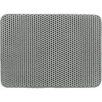 Famanu – Kattenbak zeefmat - EVA - 40 x 55 cm - zwart - 0,39 kg - vangt kattenbakvulling - waterbestendig - eenvoudig schoon te maken