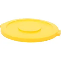 Rubbermaid Deksel voor Brute container 121 l, rond, geel