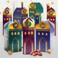 Famanu Ramadan-kalender set - 30 herbruikbare huisjes om te vullen