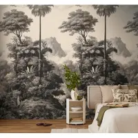 Living Walls BOTANISCH FOTOBEHANG | Herhaalbaar Patroon - 1,59 x 2,80 meter - Vibes & Styles