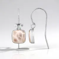 Cavill - 925 Sterling Zilveren Oorbellen - Antieke Natroliet 4,5 ct - Handgemaakte Sieraden uit India - Stijlvolle Haaksluiting