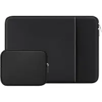 Famanu - 16 inch laptop sleeve met accessoiretas, extra opvulling en bescherming voor nieuwe Pro en vergelijkbare modellen