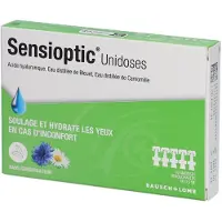 Bausch & Lomb Sensioptic Unidoses Oogdruppels voor geïrriteerde ogen 5 ml Oogdruppels