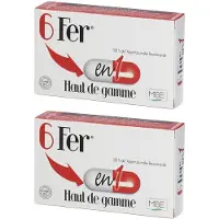 Gelbopharma 6 Ijzer in 1 2x60 St Capsules