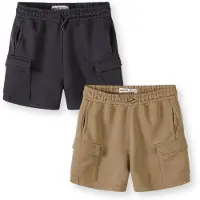 MINOTI Broek camel / zwart