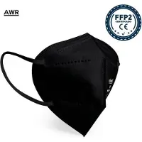 AWR Hoogwaardige Medische FFP2 (KN-95) Mondkapjes / Mondmaskers | Medisch Gecertificeerde Mondmaskers | 20 Stuks -