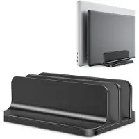 Famanu - Geventileerde aluminium laptopstandaard verstelbaar geschikt voor 10-16 inch laptops