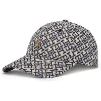 Tommy Hilfiger Pet 'TH Monogram Baseball' beige / navy / duifblauw