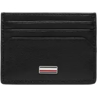 Tommy Hilfiger Portemonnee 'Signature Plaque Card' zwart