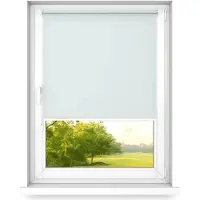 Time4blinds mini rollo basic - Rolgordijn - Niet-invasief - Raamrolgordijn binnen zonder boren - Niet-invasieve handgrepen - Dimmen rollo - 900x1900mm Lichtgrijs - Bediening aan de Rechterkant