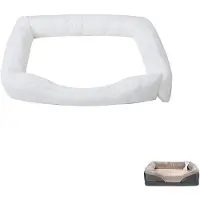 Famanu – Memory Foam Bed Vervangingskussen Groot – Traagschuim Inlegkussen voor Honden- en Kattenbedden -Drukverlagend -Ondersteunend en Comfortverhogend
