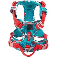 Markenlos – Hondentuig Anti-trek Nylon Reflecterende Zachte Camouflage Huisdier Harnas voor Kleine Grote Honden Running Training