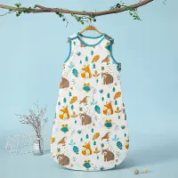 Famanu - Babywinterslaapzak, kinderslaapzak, 2,5 TOG, slaapzak van 100% katoen, verschillende maten van geboorte tot 18 maanden, slaapzak voor het hele jaar door