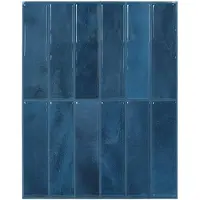 vidaXL Rechthoekige Tegel 10 st Blauw 29 x 23 x 0,08 cm