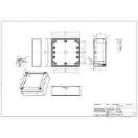 Spelsberg TG PC 1212-6-o Installatiebehuizing 124 x 122 x 55 Polycarbonaat Grijs-wit (RAL 7035) 1 stuk(s)