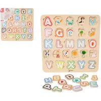 Classic World World World Houten Puzzel Alfabet, 27st.