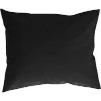Famanu – Kussensloop in grijszwart - zacht en ademend - geschikt voor kussens van 60 x 70 cm - wasbaar en duurzaam - ideaal voor slaapkamer of bank