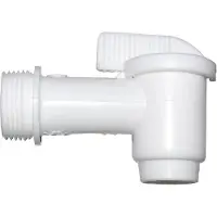 Famanu Aftapkraan 3/4 inch – Kunststof water- en drankdispenser – Geschikt voor regentonnen van 30L, 60L, 120L en 220L