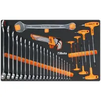Beta gereedschapswagen 7 laden, 224-delig, 2400 RSC24/7-VIS