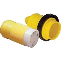 Parkpower By Marinco Boot Connector 30a Geel