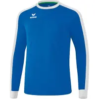 Erima Retro Star Voetbalshirt Lange Mouw Kinderen - New Royal / Wit | Maat: 116