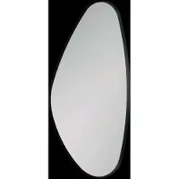 Balmani Auro organische toiletspiegel mat zwart 45 x 75 cm