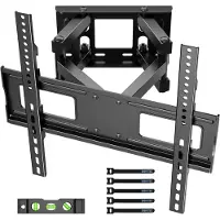 TIM. TIM TV Beugel - TV Beugels Draaibaar en Kantelbaar - TV Beugel Draaibaar - Zwart - 1cm x 1cm x 1cm