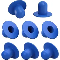 Markenlos Zwembadwandstopset, 8 stuks – kunststof – vervangingsonderdelen
