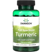 Swanson Health - Volledig Spectrum Kurkuma, 720mg - 100 capsules
