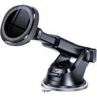 Famanu – Magnetische telefoonhouder voor auto, geschikt voor dashboard en voorruit, krachtige magnetische bevestiging