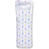 Swim Essentials - luchtbed - 177 x 67 x 19 cm - Glimlach - Meerkleurig