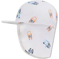 Swim Essentials - Zwembroek Jongens 4-6 jaar - 110/116 - Blauw/Wit - Bluey - Zwemshort - Kleuter