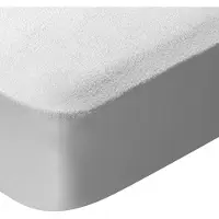 Famanu – Waterdichte badstof matrasbeschermer 80x190/200 cm, ademend en absorberend, geschikt voor matrassen tot 32 cm hoogte