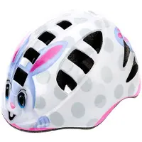 Meteor beschermhelm, kinderhelm, fietshelm, schaatshelm, MA-2 kinderfietshelm, maat M (52-56 cm), model: Bunny