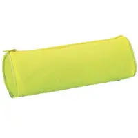 AWR Hoogwaardige School Etui / Werk Etui | Pennenzak / Pennenhouder | Schoolspullen | 1-Vaks - Geel