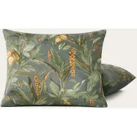 HappyBed Golden Foliage kussensloop set 2 stuks - 60x70 cm - 100% Microvezel - Ultieme slaapcomfort