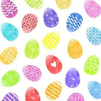 Ppd Lunch servetten - Colorful Easter