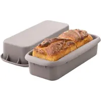 Famanu - Siliconen bakvorm rechthoekig voor brood, cake en lasagne 30 x 11,6 x 7,5 cm