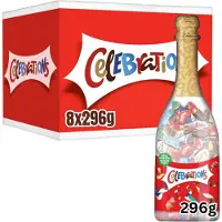 Celebrations Fles - chocolade snoep mix - cadeau - 8x296g - geschenkverpakking