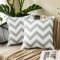 Famanu Geometrische Kussenslopen - Waterdicht - Set van 2 - 40x40 cm - Polyester