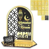 Markenlos Adventskalender Mubarak - Zelfgemaakt - Acryl Countdown-kalender