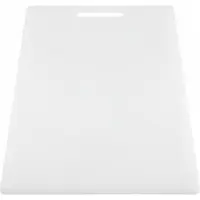 Famanu - Kunststof Snijplank Wit – 35x25x0,9 cm – Antislip & Vaatwasserbestendig