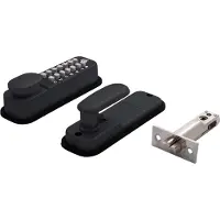 Dx Mechanisch codeslot opbouw EASY - zwart