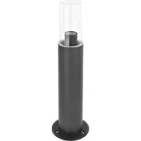 Emos Buitenstaande lamp ZALA voor de tuin, met E27 fitting, waterdicht, geschikt voor een E27 lamp tot max. 15W, gemaakt van roestvrij staal, voor montage op de grond, modelnummer ZGC0A0P